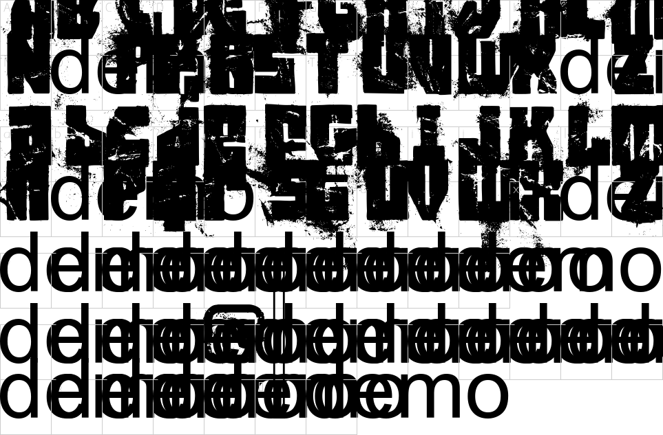 character map