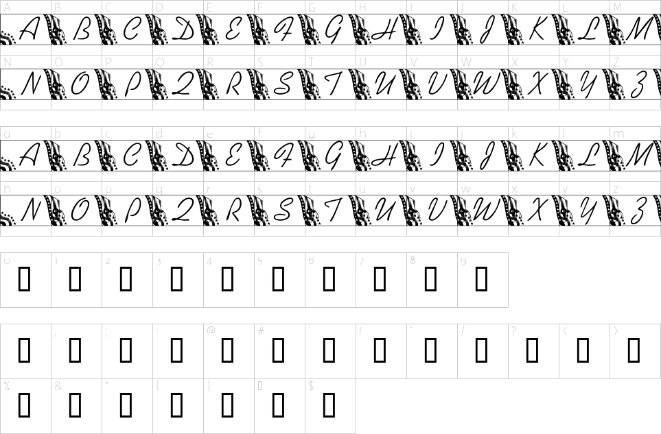 character map