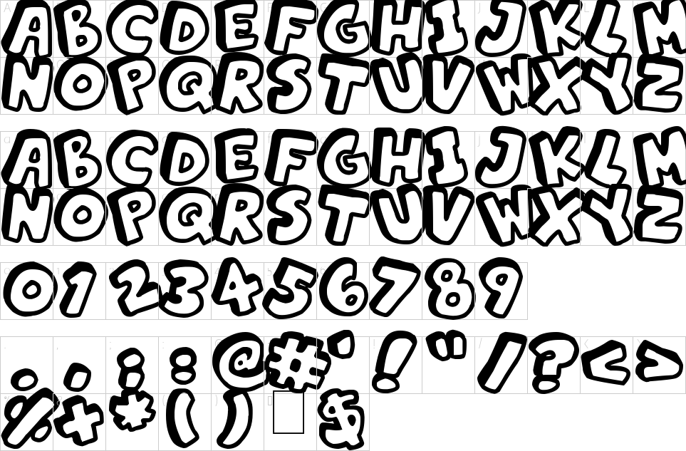 character map