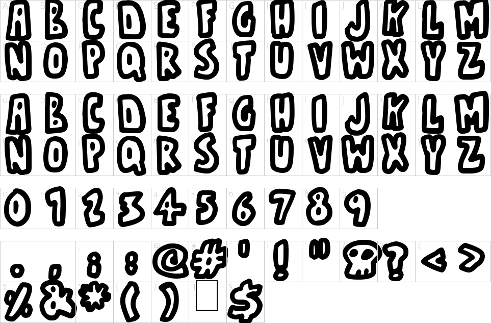 character map