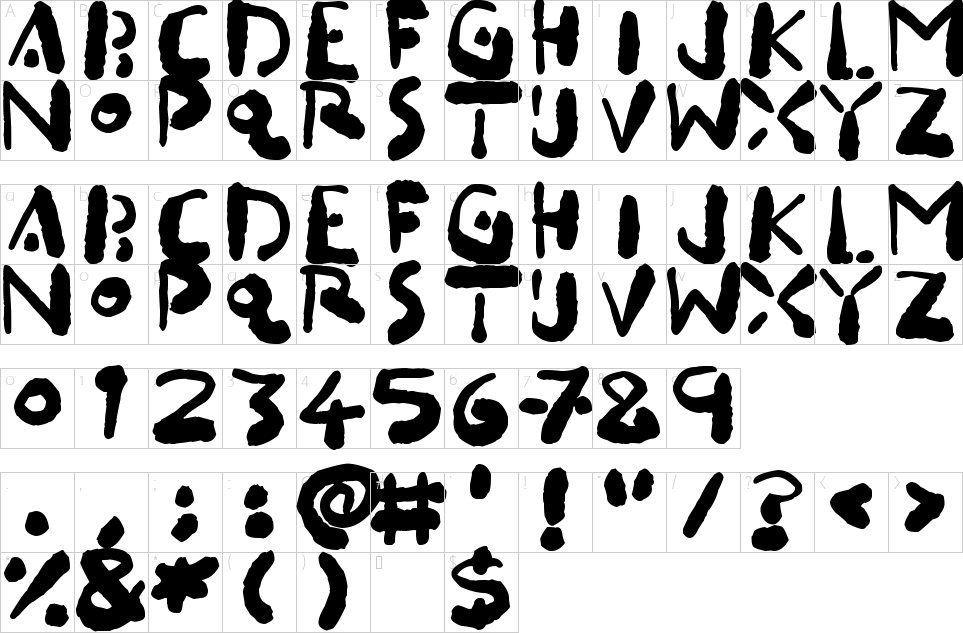 character map