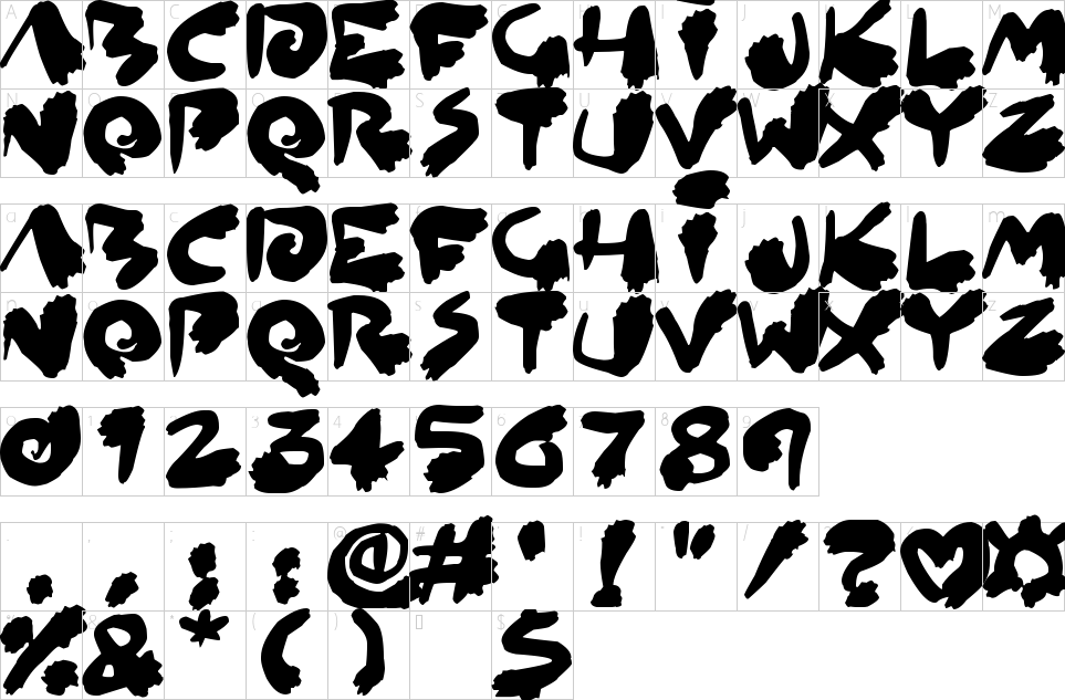 character map