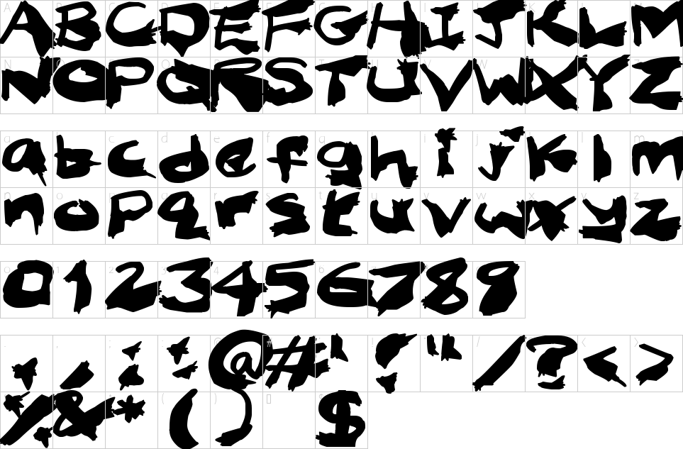 character map