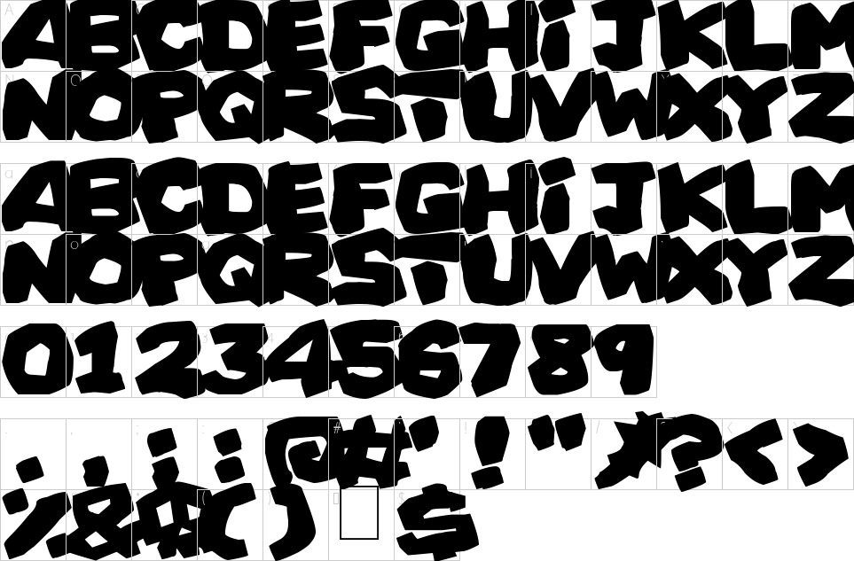 character map