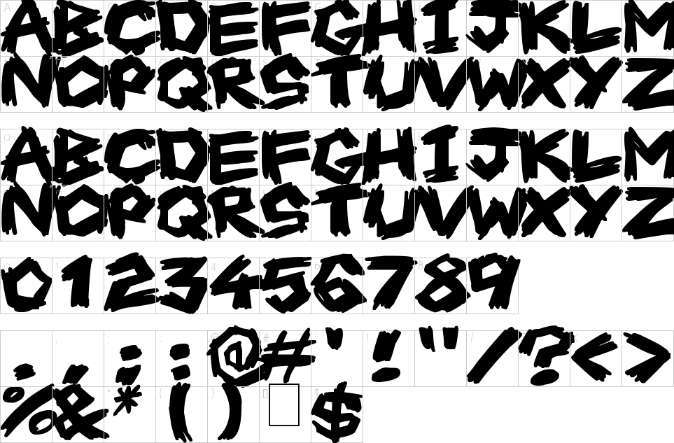 character map