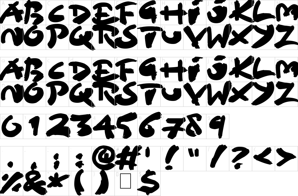 character map