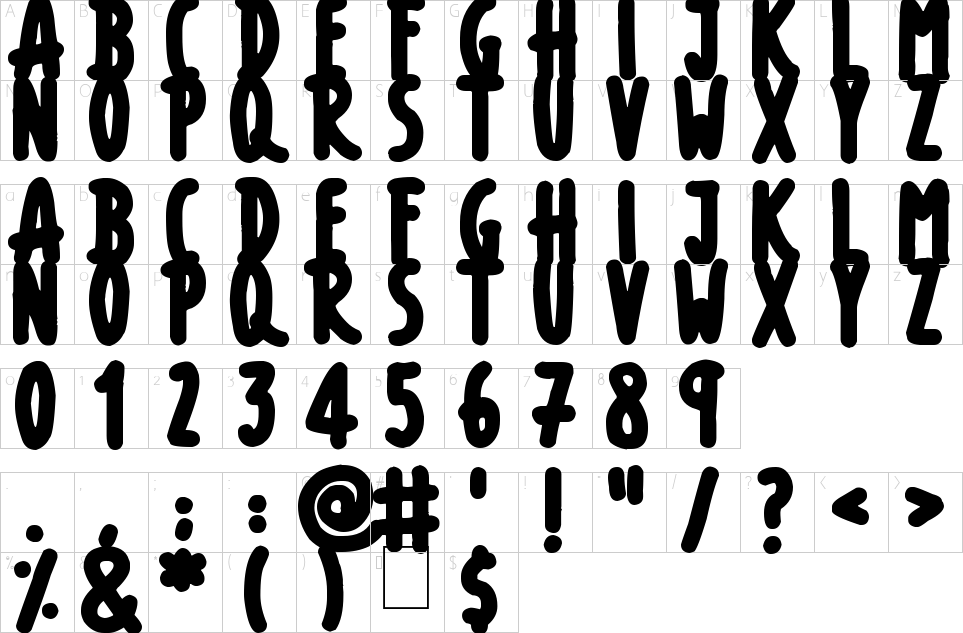 character map