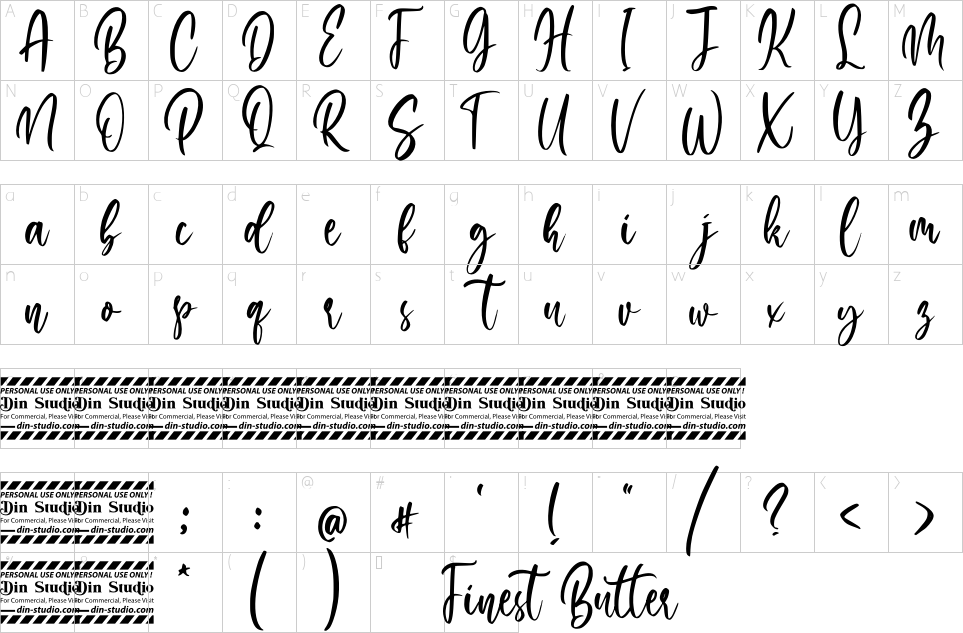 character map