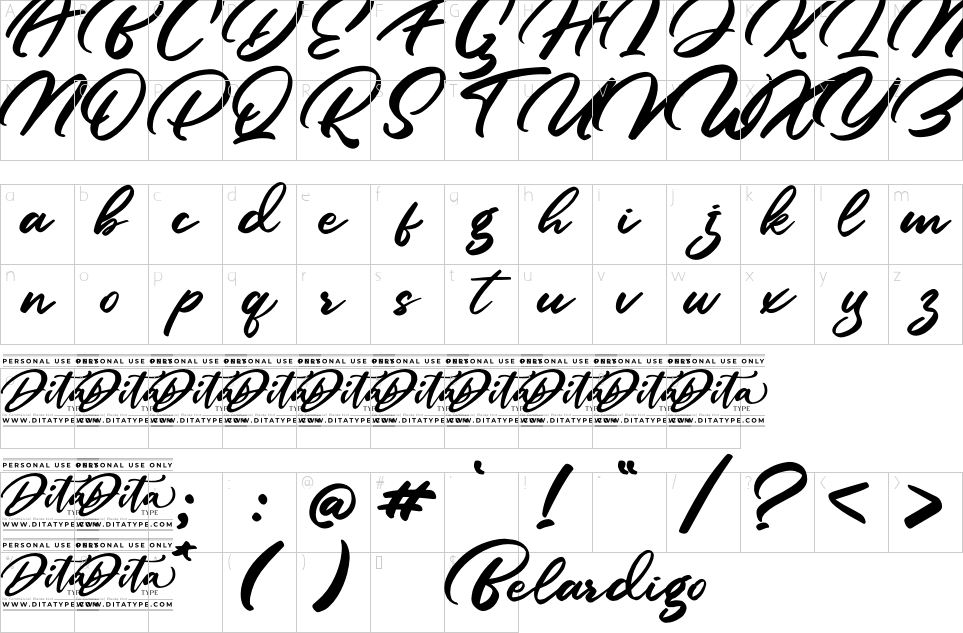 character map