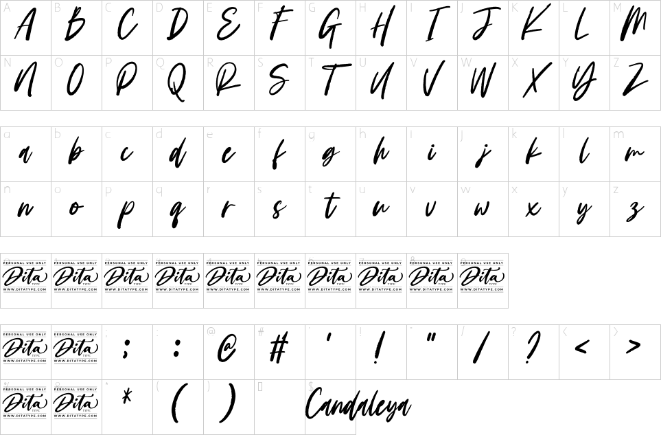 character map