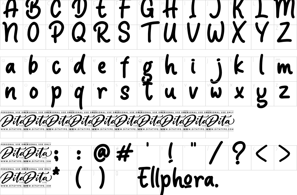 character map