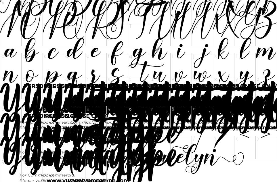 character map