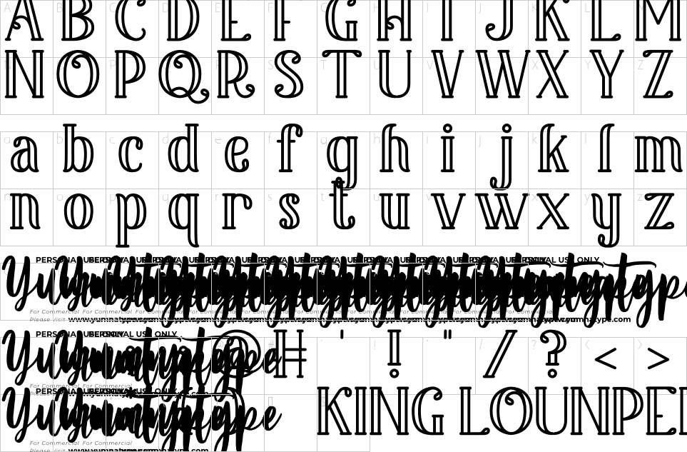 character map