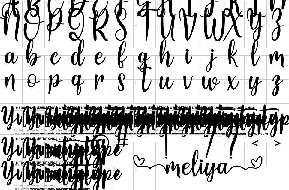 character map