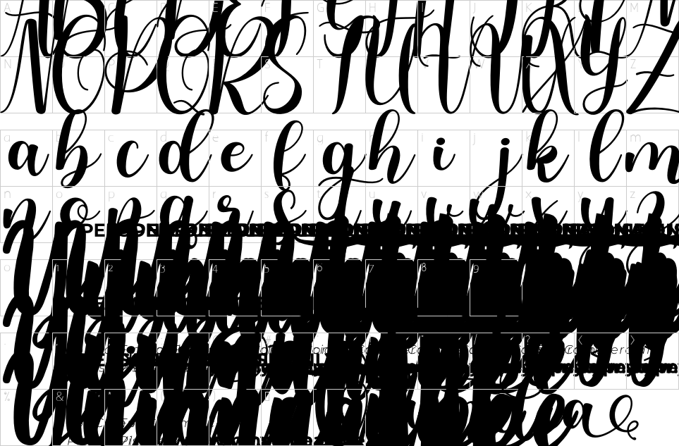 character map