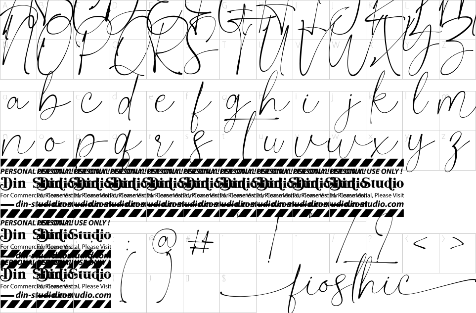 character map