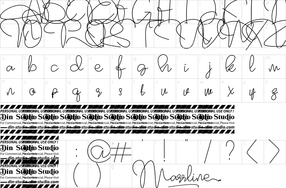 character map