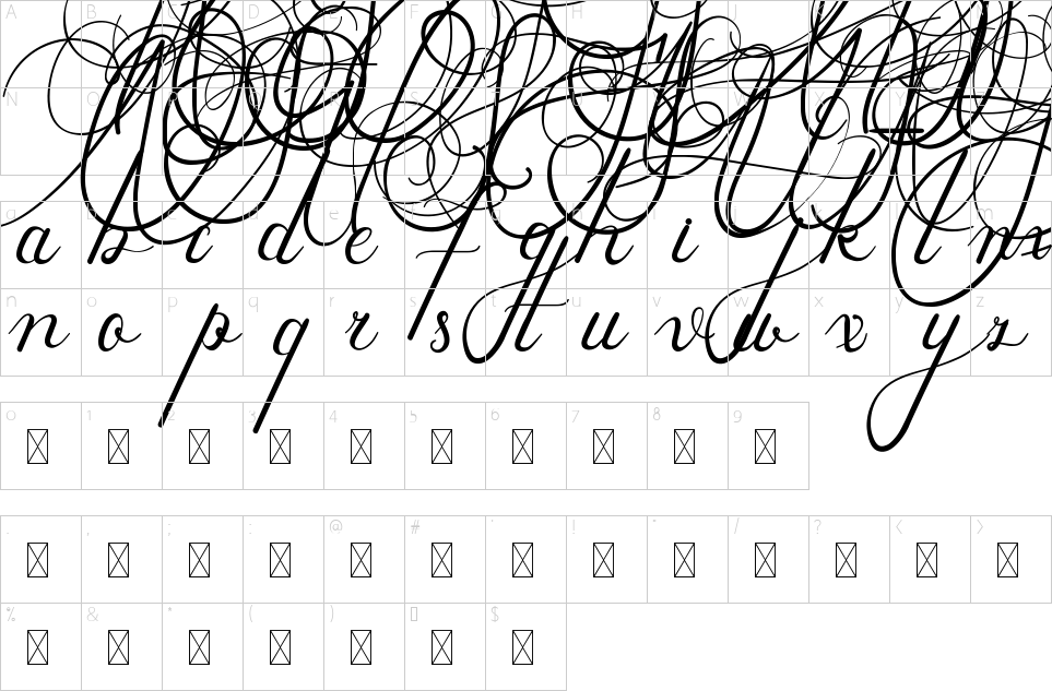 character map