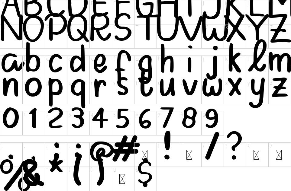 character map