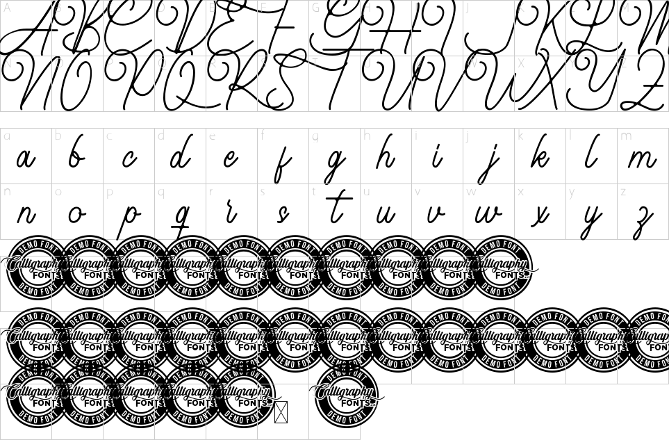 character map