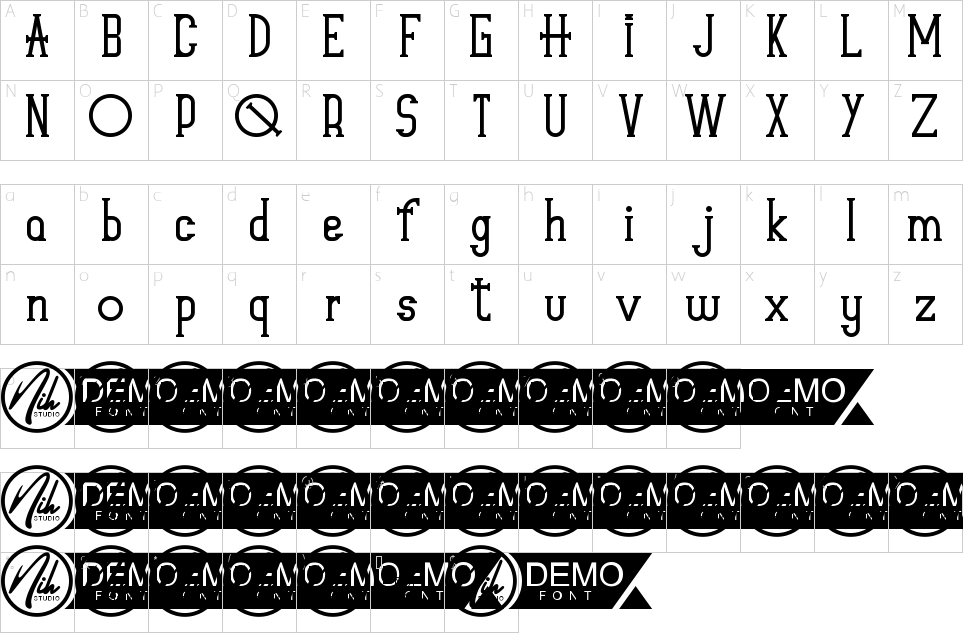 character map