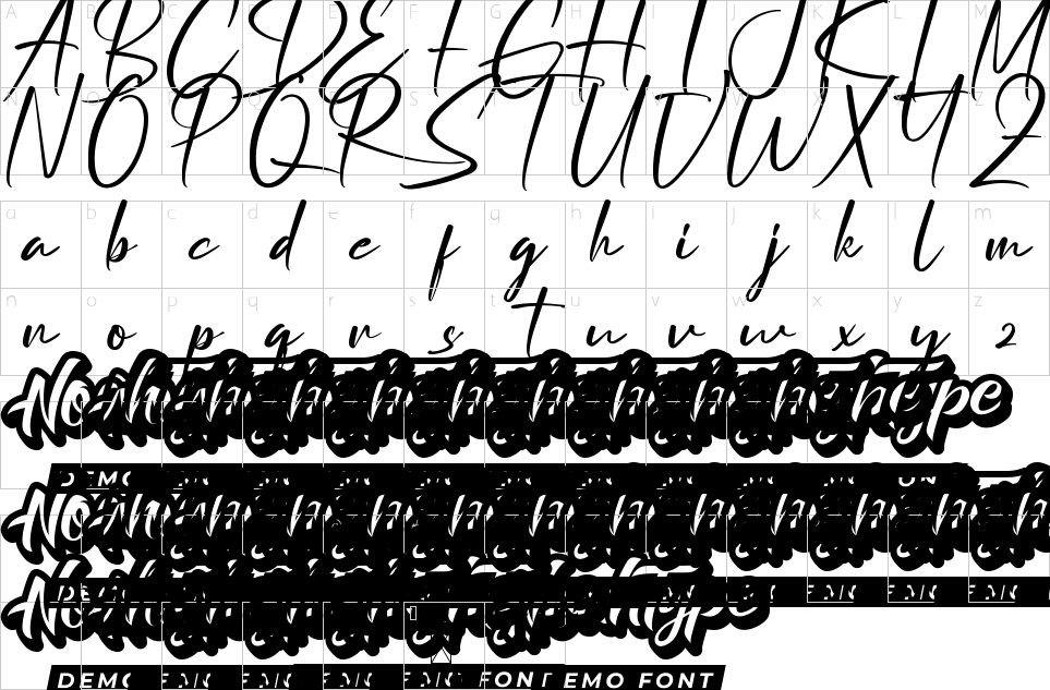 character map