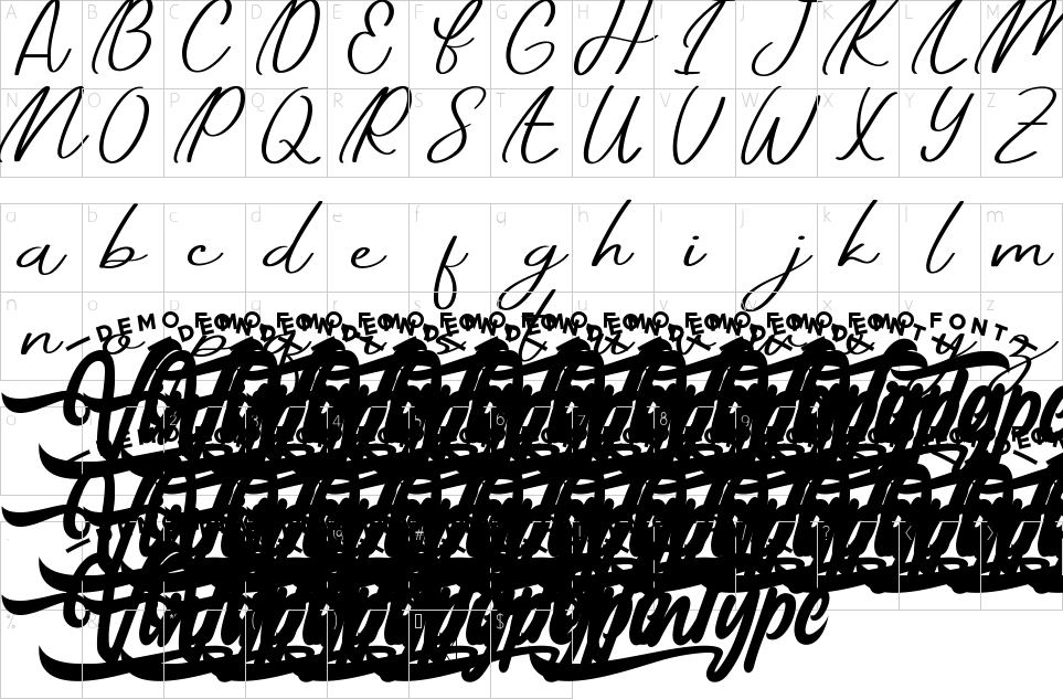 character map