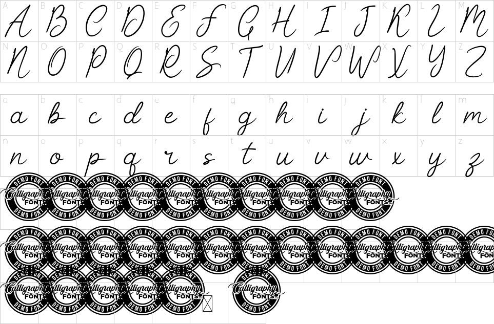 character map