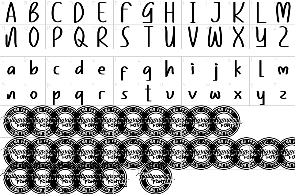 character map