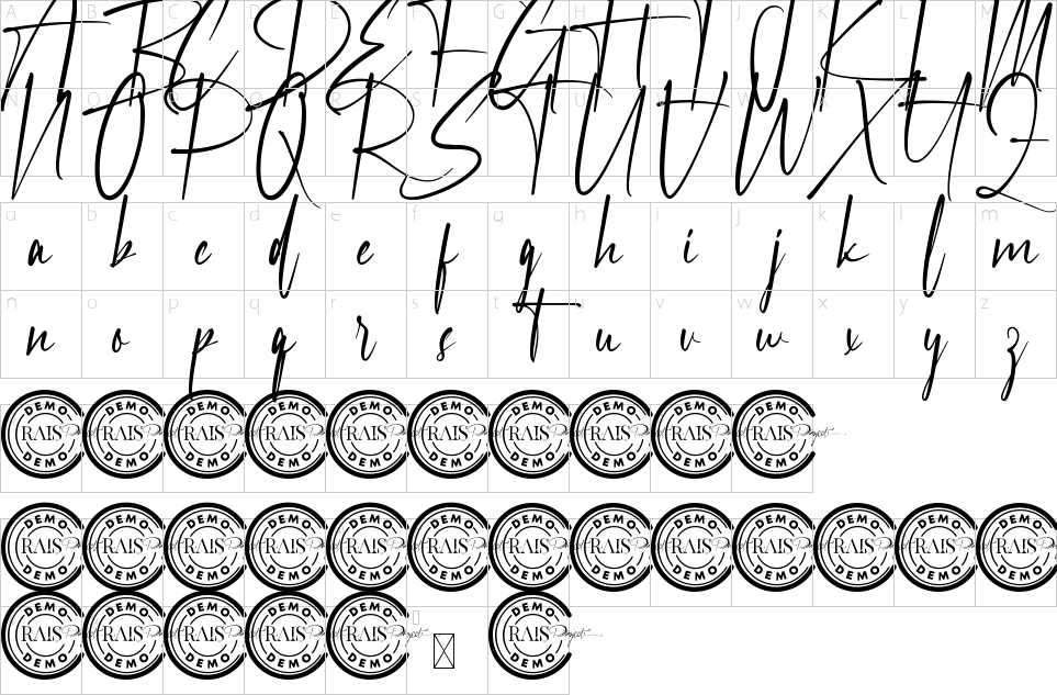 character map