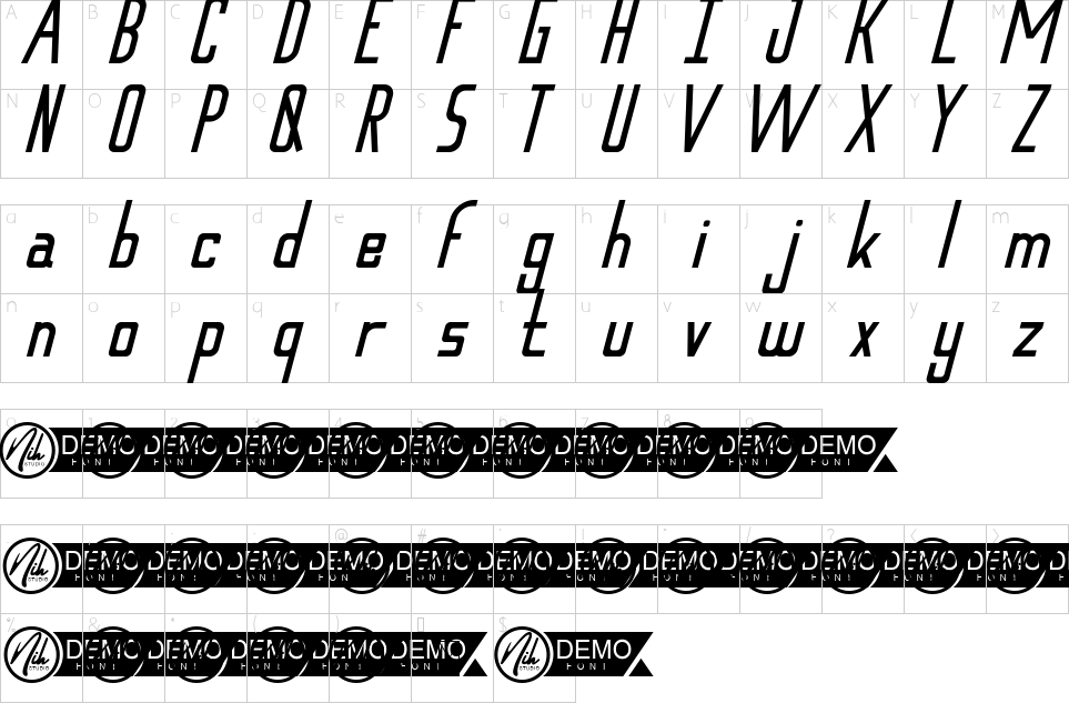 character map