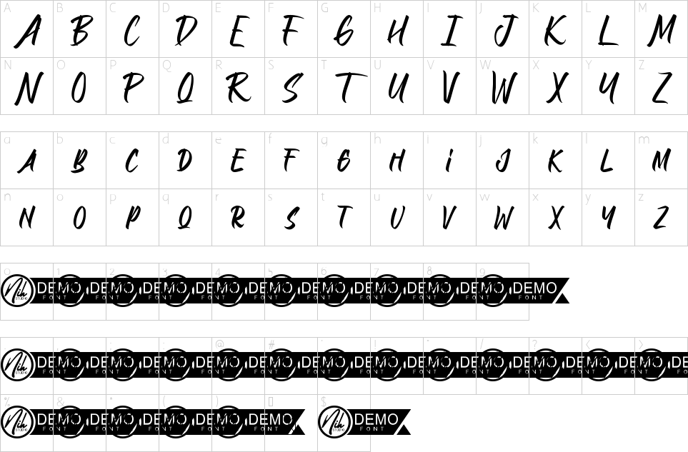 character map