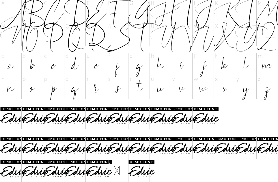 character map