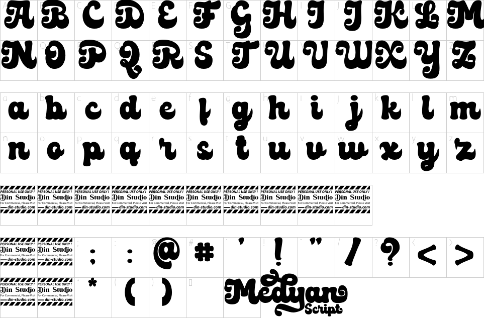 character map