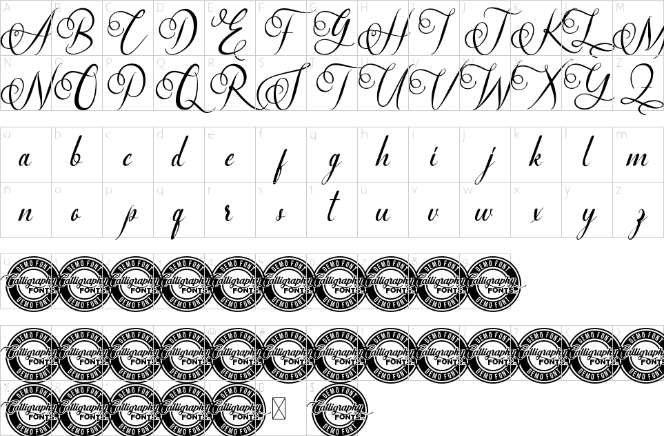 character map