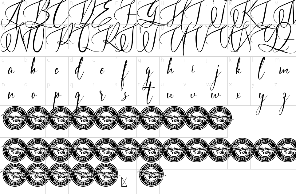 character map