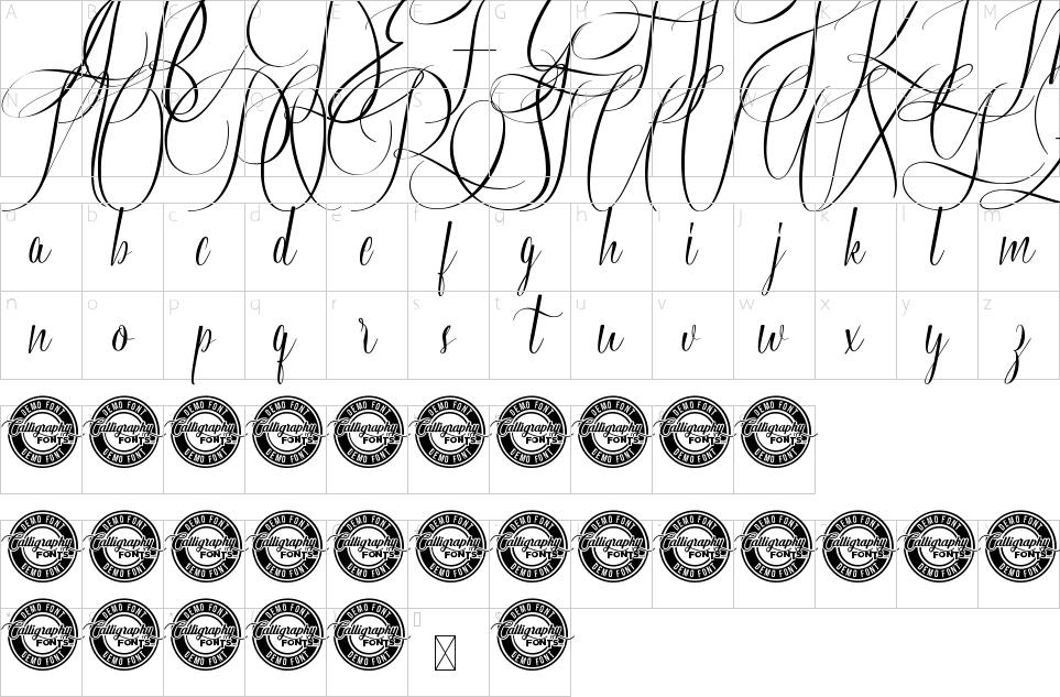 character map