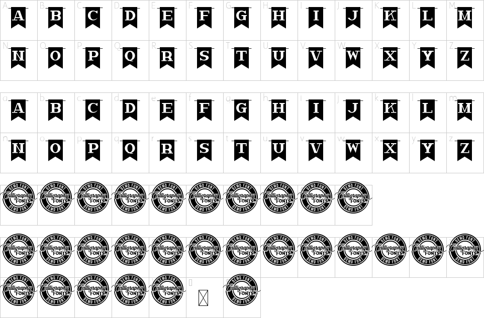 character map