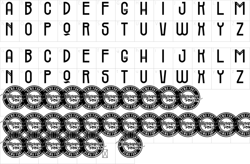 character map