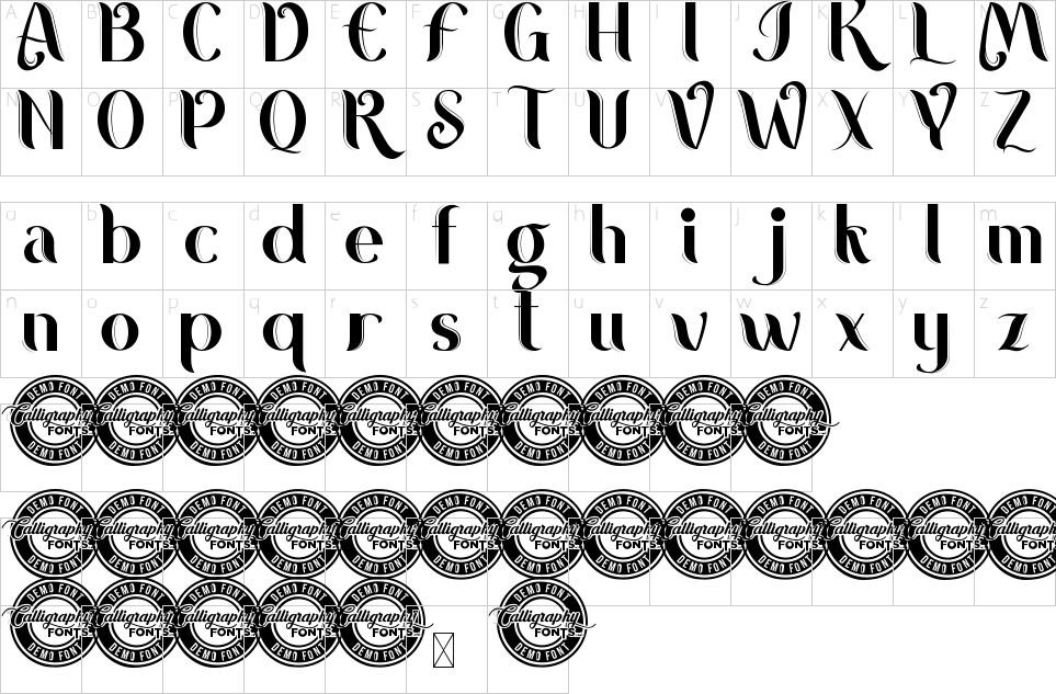 character map