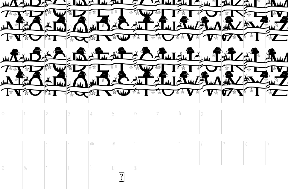 character map