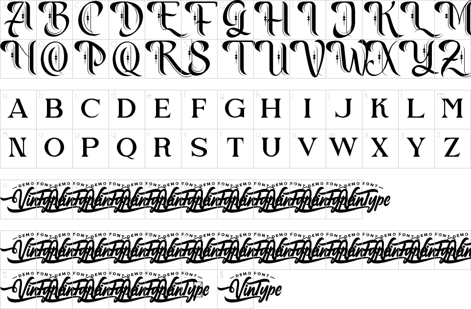 character map