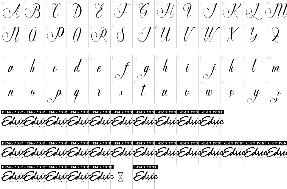 character map