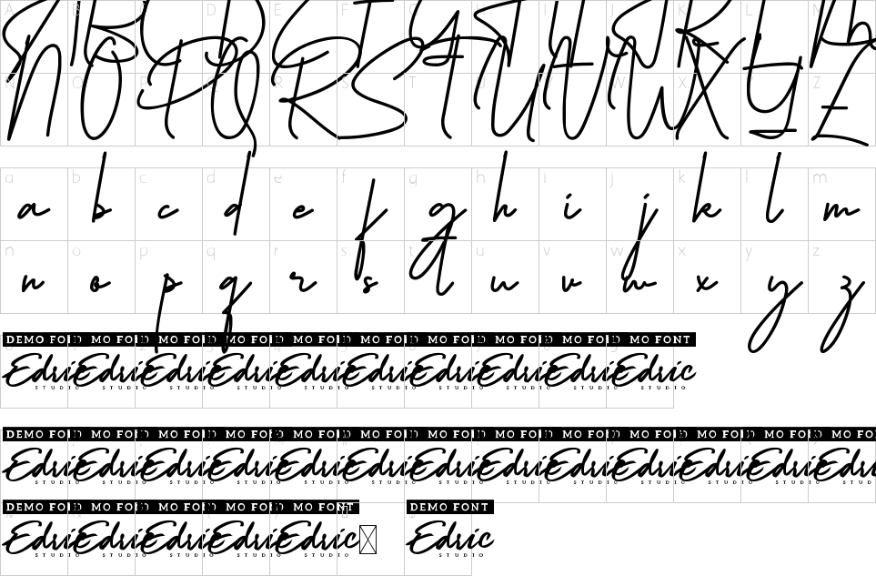 character map