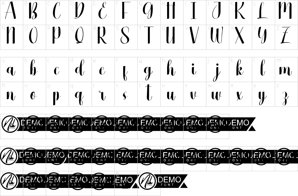 character map