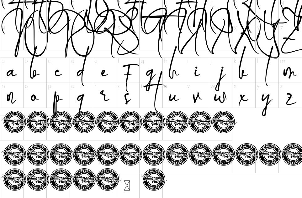 character map