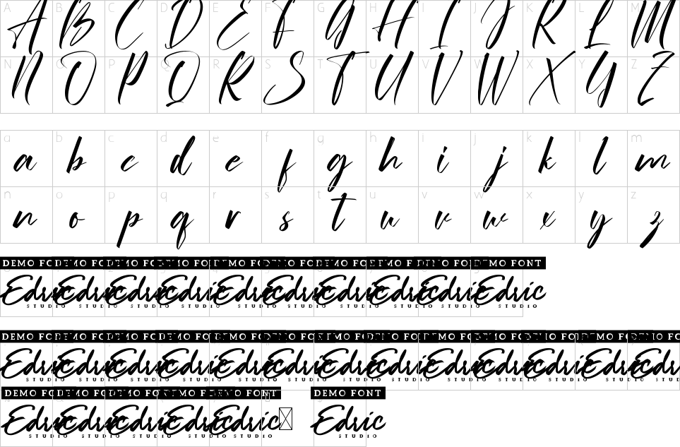 character map