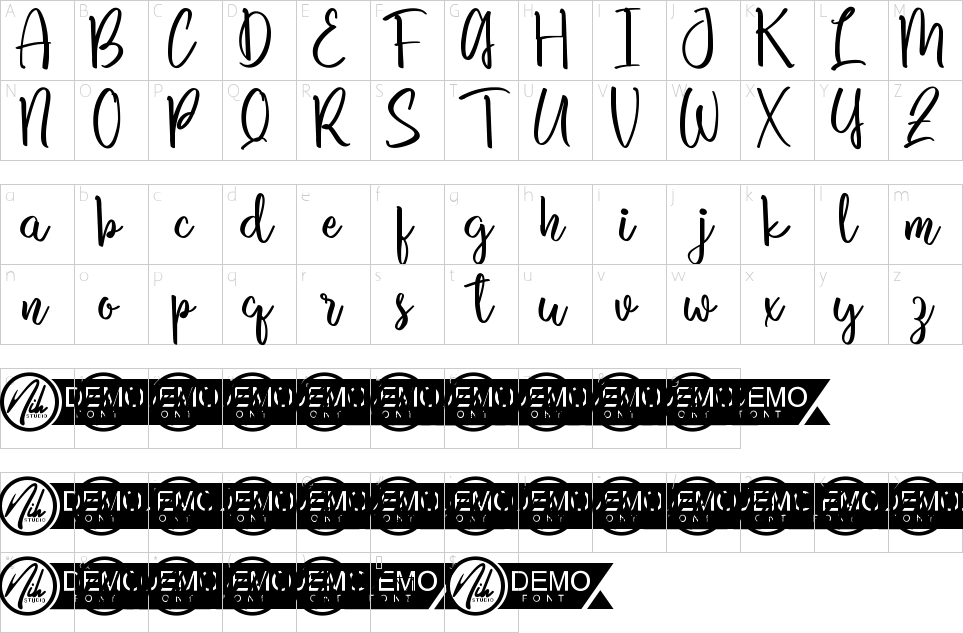 character map