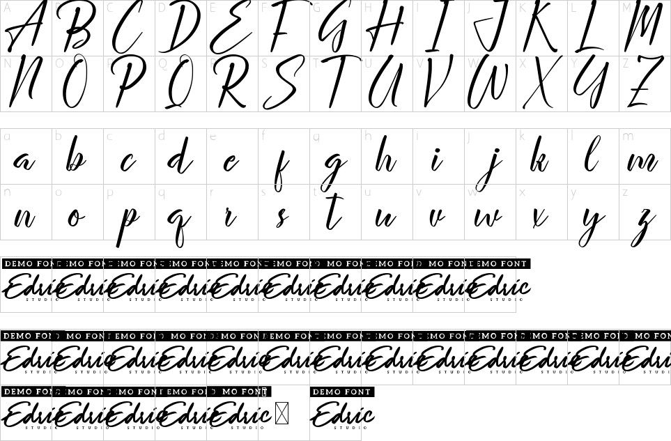 character map