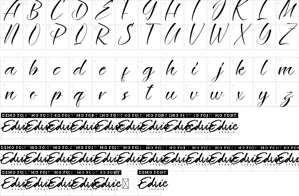 character map